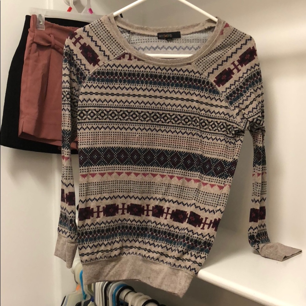Patterned Sweater